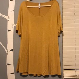 Lularoe 2XL Perfect T Modal material